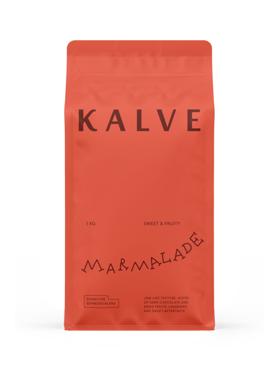 Kafijas pupiņas Kalve Marmalade 1kg